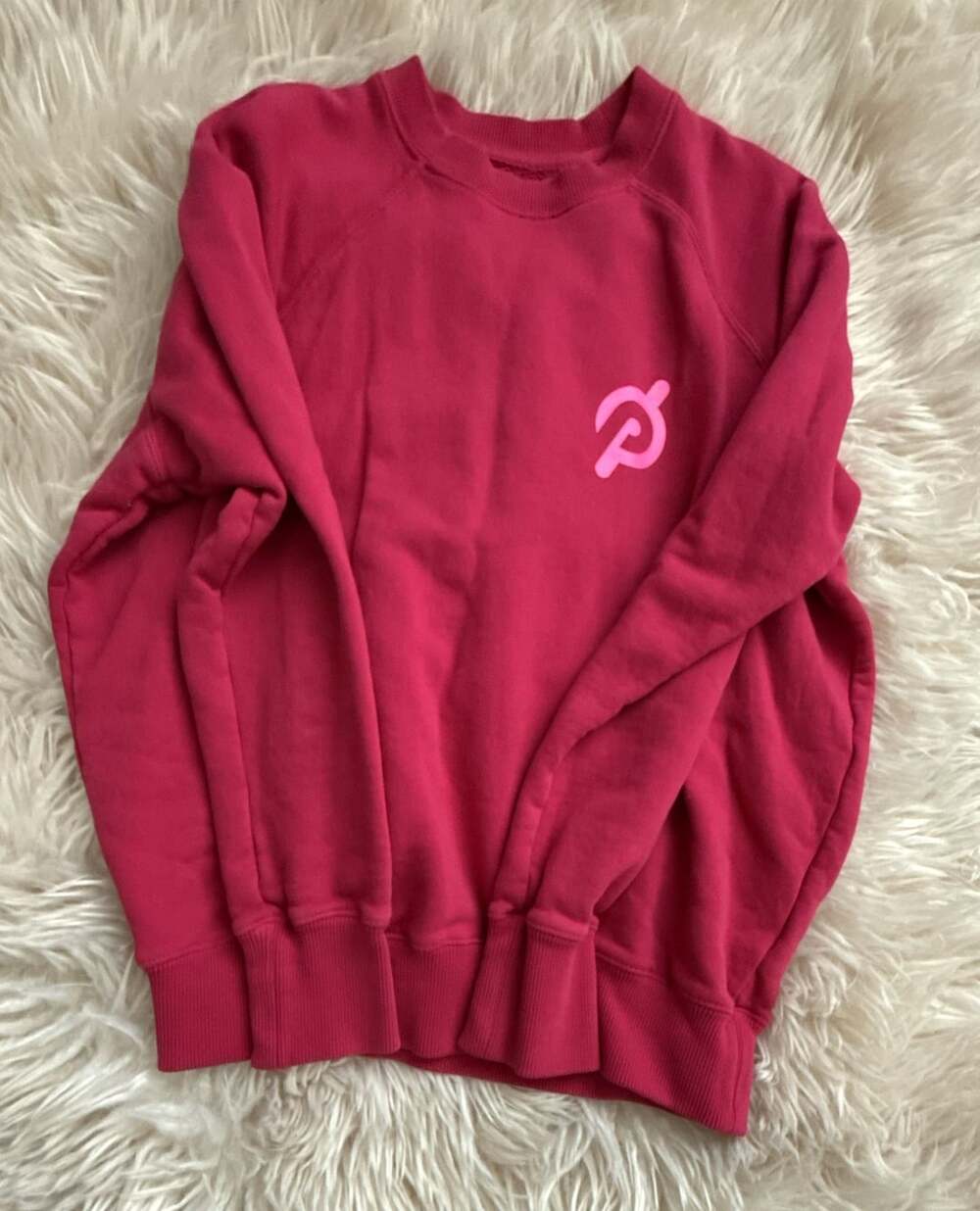 Spiritual Gangster x Peloton Let Your Spirit Move You Crewneck Sweatshirt Pink